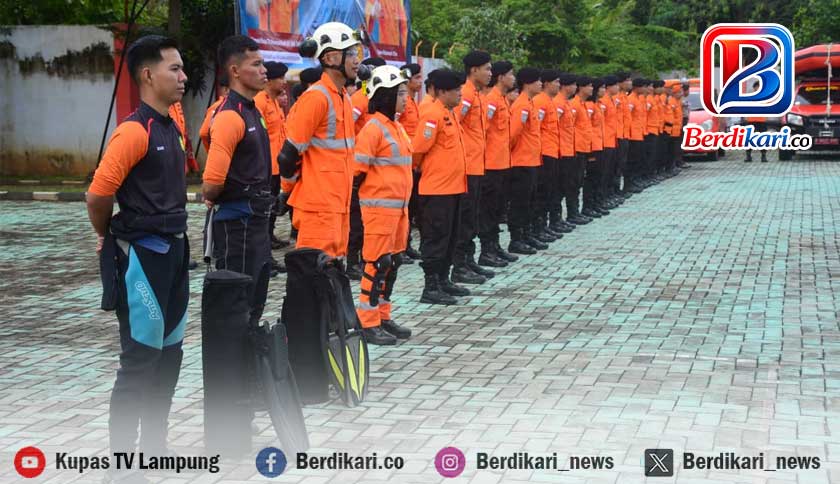 Siaga Mudik, Basarnas Lampung Kerahkan 135 Personel dan Armada SAR