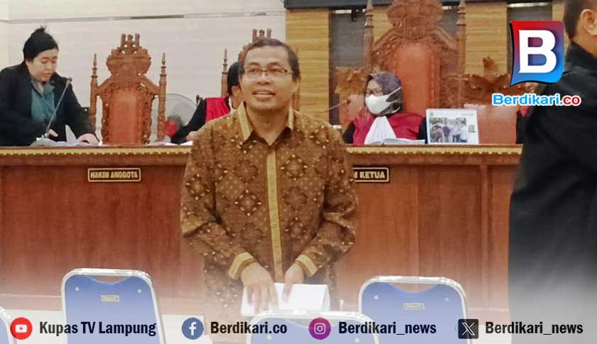 Sidang Eksepsi Ronny Hasudungan Purba Perkara Korupsi di Inspektorat Lampura