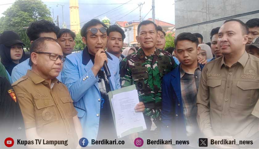 Soroti Kekerasan terhadap Aktivis, Mahasiswa Lampung Tuntut Pengusutan Kasus Andrie Yunus