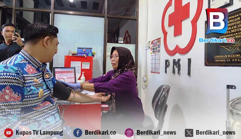 Stok Darah PMI Kota Metro Terbatas