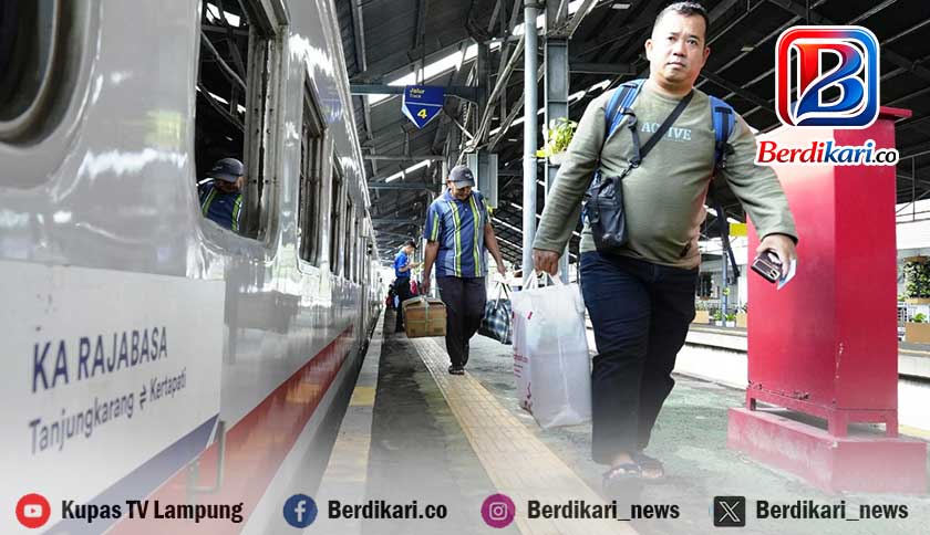 Tiket Kereta Api Rajabasa Sudah Terjual 94 Persen