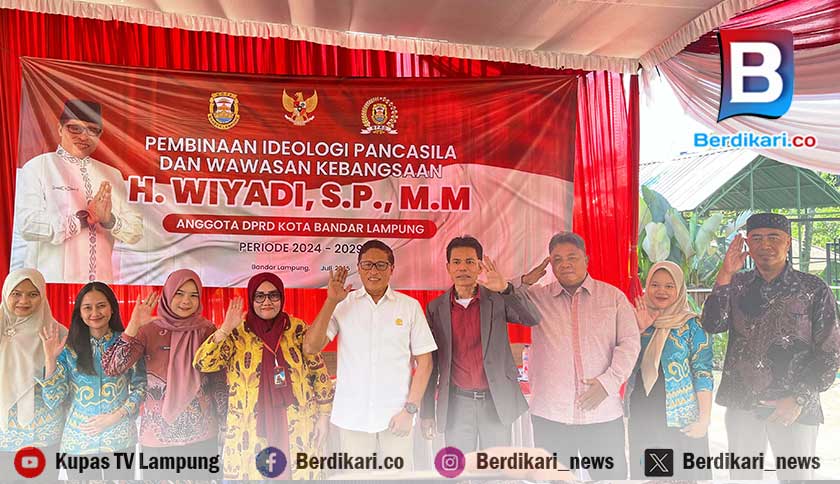 Wiyadi Ajak Warga Kemiling Perkuat Ideologi Pancasila di Era Globalisasi